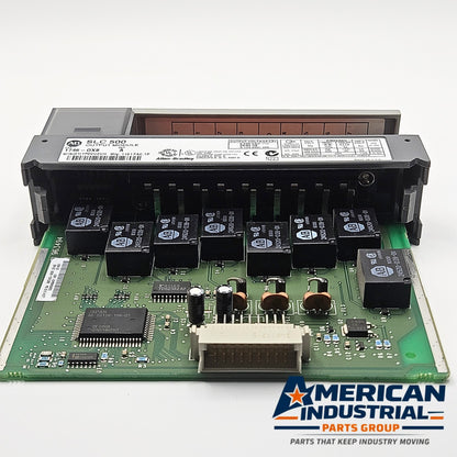 Allen-Bradley 1746-OX8 Series A SLC 500 8-point relay output module for PLC automation systems and control panels