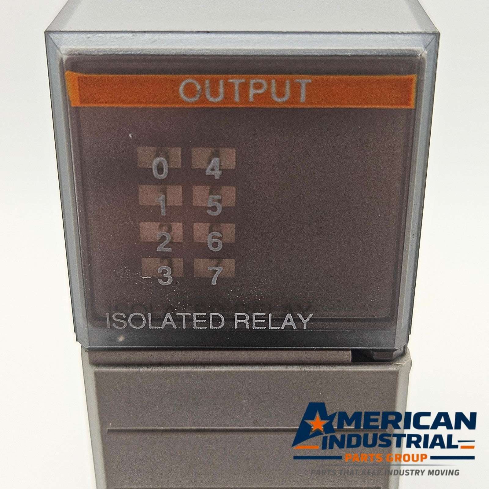 Allen-Bradley 1746-OX8 Series A SLC 500 8-point relay output module for PLC automation systems and control panels