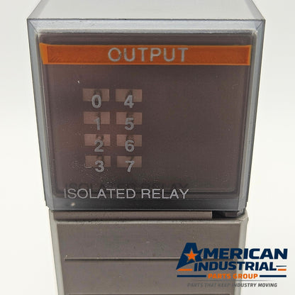Allen-Bradley 1746-OX8 Series A SLC 500 8-point relay output module for PLC automation systems and control panels