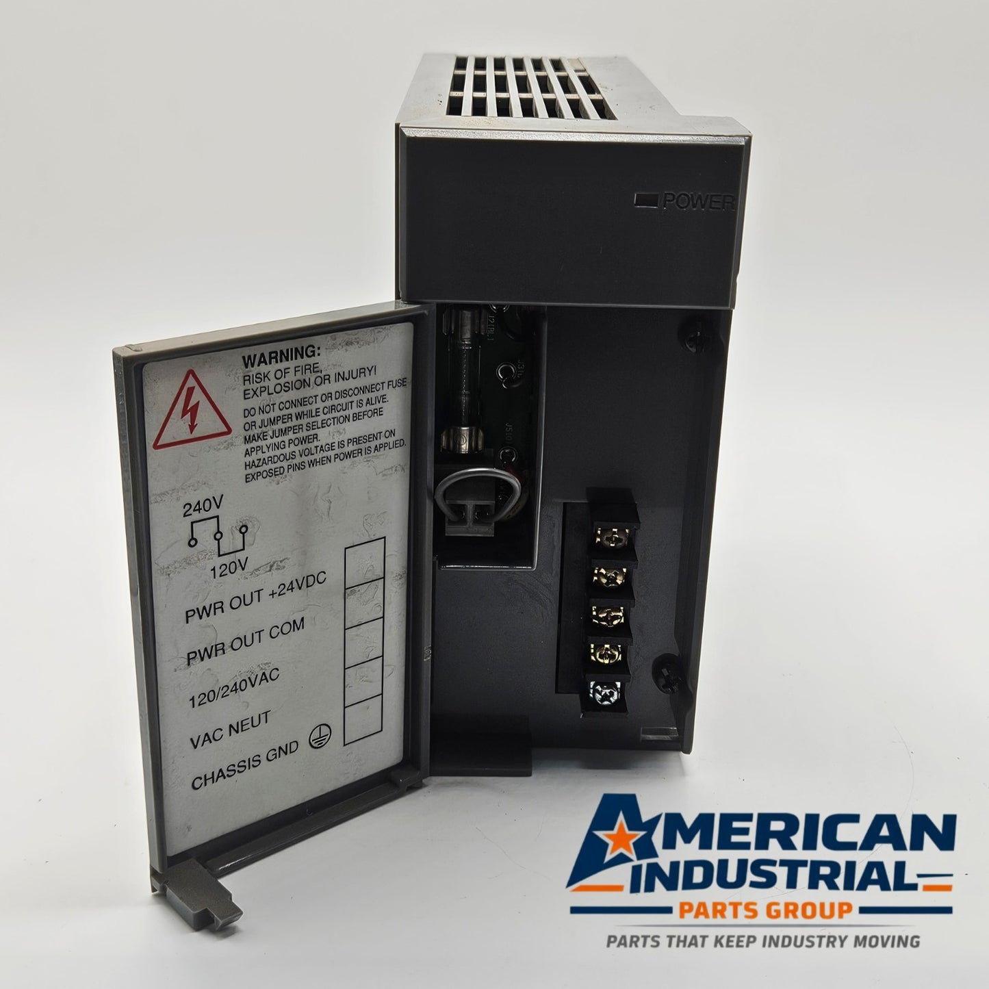 Allen-Bradley 1746-P1 Series A SLC 500 rack power supply 2A 5VDC for PLC automation systems and control panels
