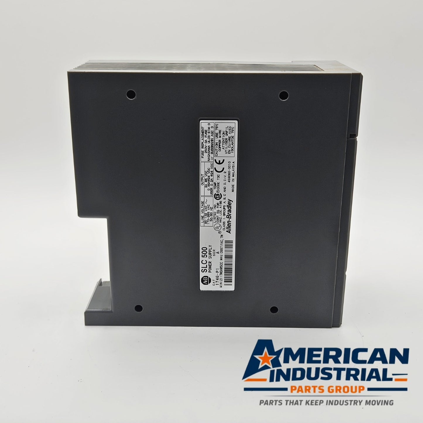 Allen-Bradley 1746-P1 Series A SLC 500 rack power supply 2A 5VDC for PLC automation systems and control panels