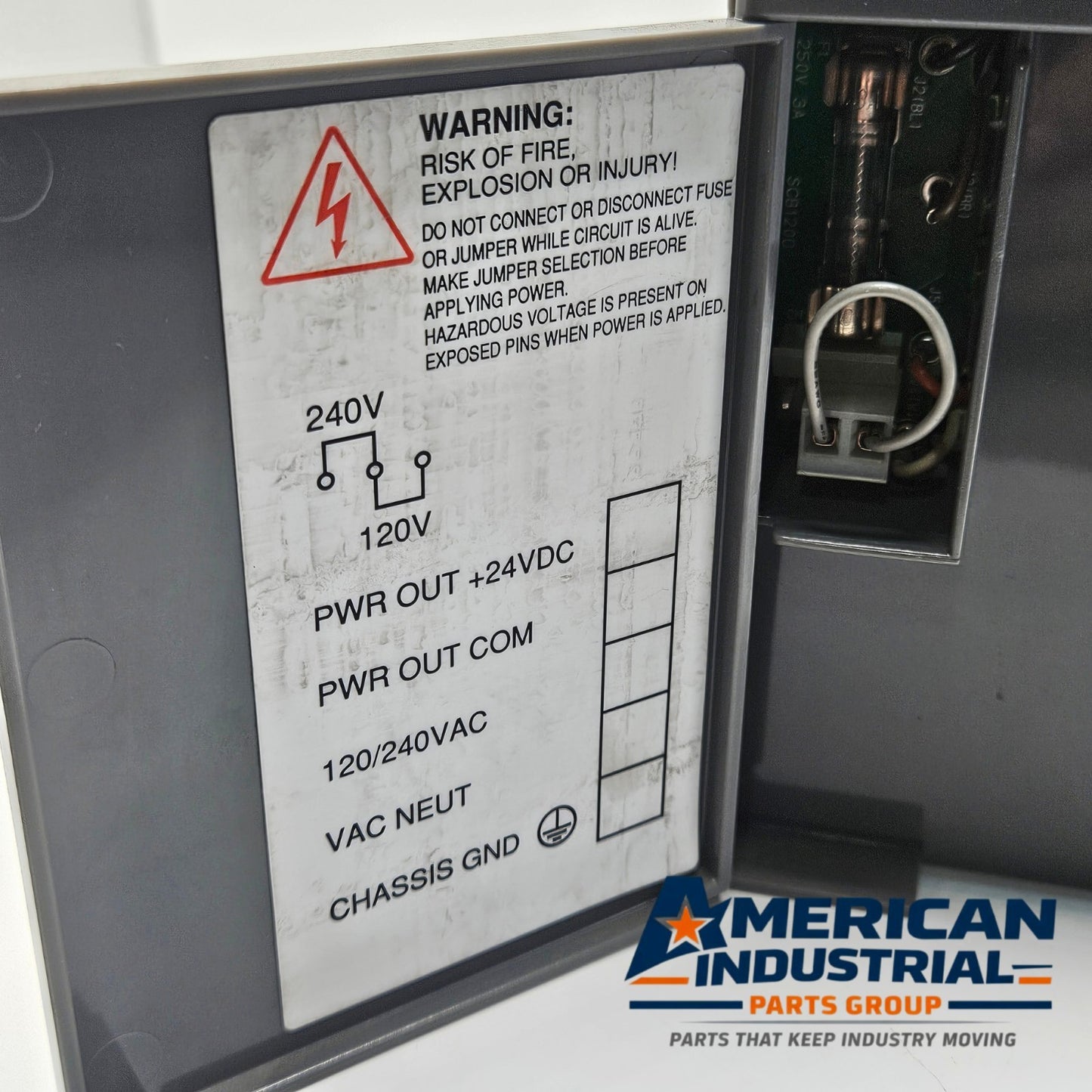 Allen-Bradley 1746-P2 SLC 500 rack power supply for PLC automation systems and control panels