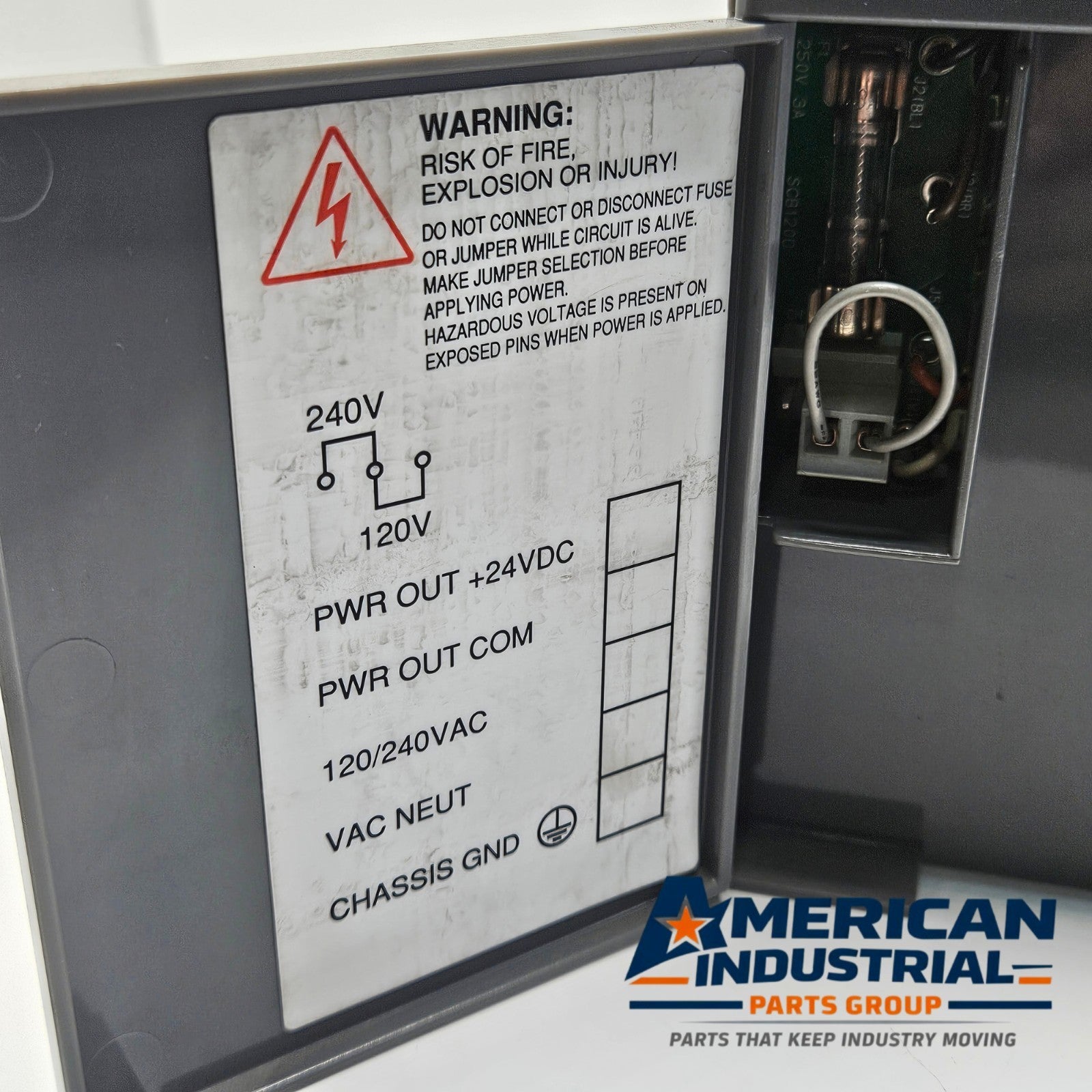 Allen-Bradley 1746-P2 SLC 500 rack power supply for PLC automation systems and control panels