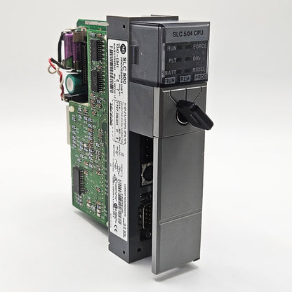Allen-Bradley 1747-L541 Series C SLC 5/04 PLC CPU 16K DH+ RS232 for industrial automation systems and MRO replacement stock