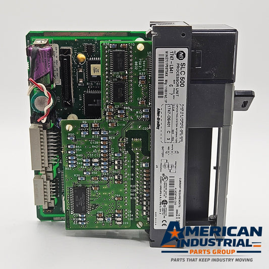 Allen-Bradley 1747-L541 Series C SLC 5/04 PLC CPU 16K DH+ RS232 for industrial automation systems and MRO replacement stock