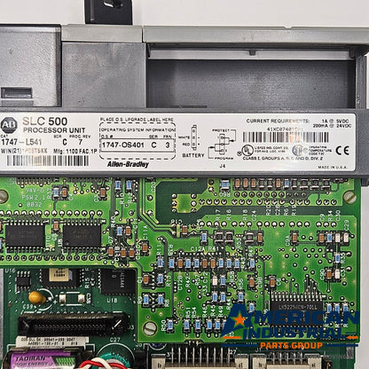Allen-Bradley 1747-L541 Series C SLC 5/04 PLC CPU 16K DH+ RS232 for industrial automation systems and MRO replacement stock