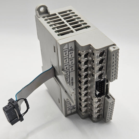 Allen-Bradley 1762-OB16 digital output module for industrial automation and MRO applications. American Industrial Parts Group.