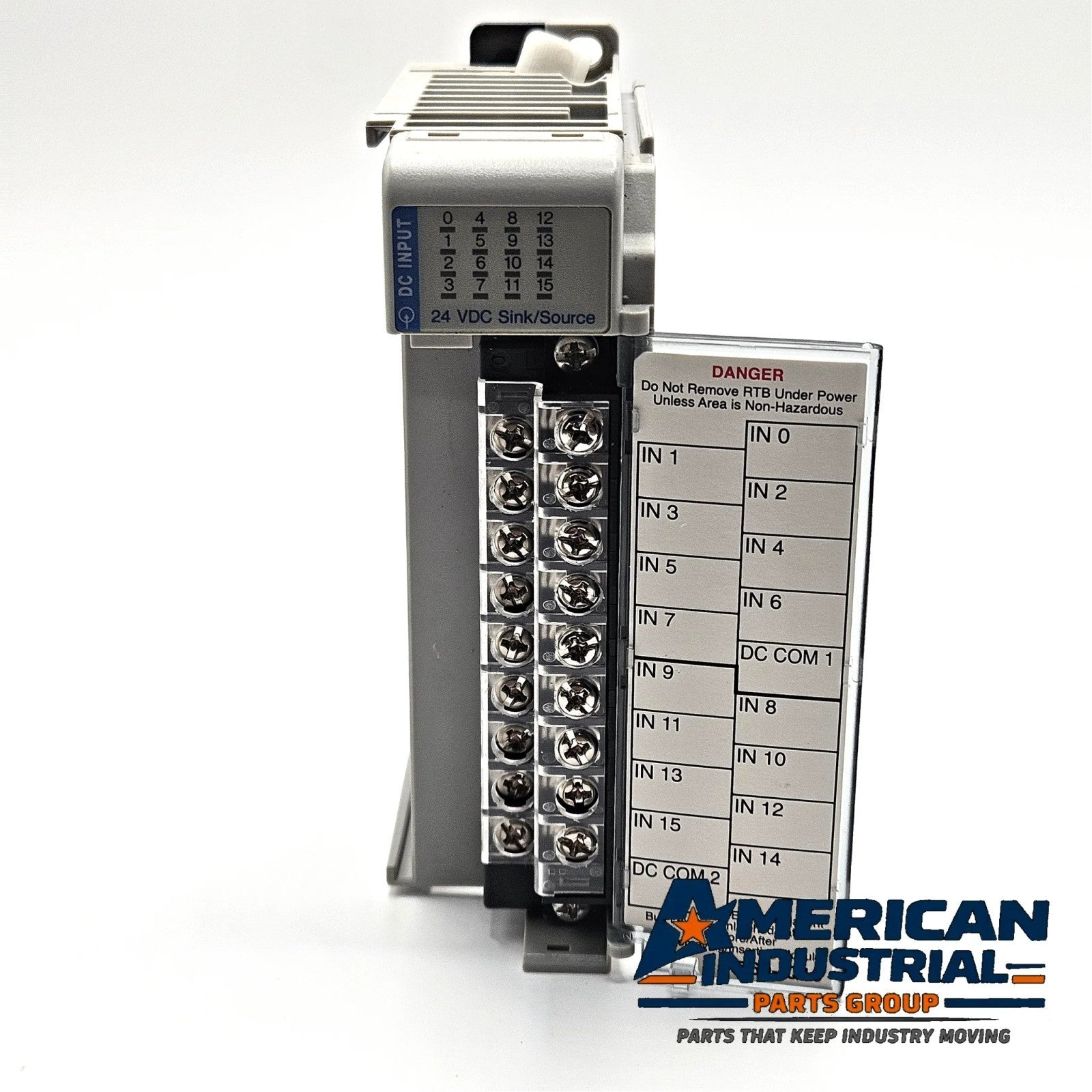 Allen-Bradley 1769-IQ16 Series A Compact I/O 16-point 24VDC sinking sourcing input module for CompactLogix PLC systems