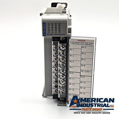 Allen-Bradley 1769-IQ16 Series A Compact I/O 16-point 24VDC sinking sourcing input module for CompactLogix PLC systems