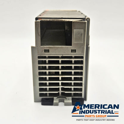 Allen-Bradley 1769-OA16 Compact I/O AC output module rear view, industrial automation MRO output control component. American Industrial Parts Group.