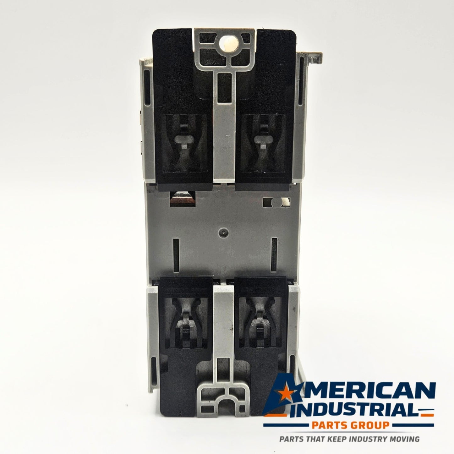 Allen-Bradley 1769-OA16 Compact I/O AC output module side view, industrial automation MRO PLC rack component. American Industrial Parts Group.