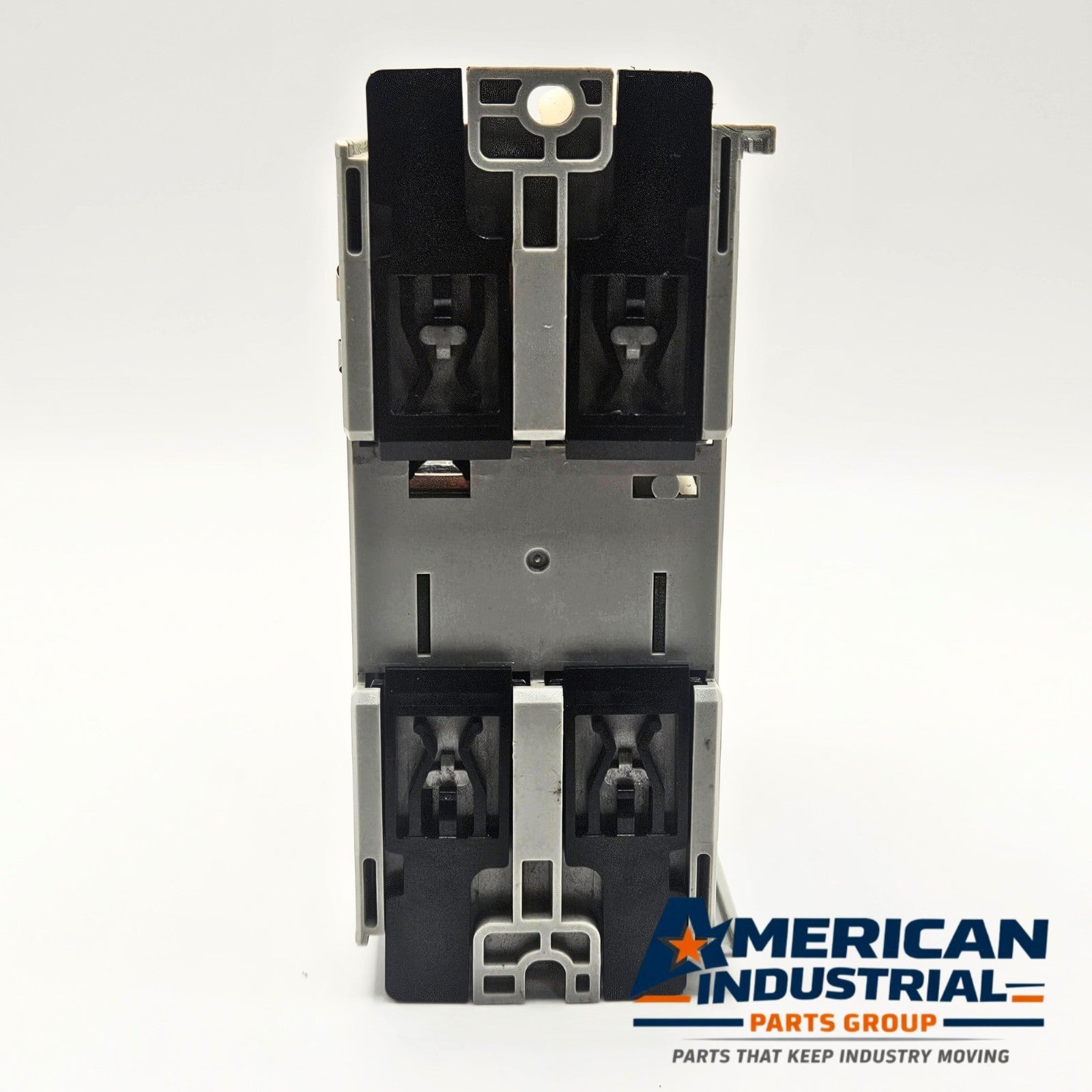 Allen-Bradley 1769-OA16 Compact I/O AC output module side view, industrial automation MRO PLC rack component. American Industrial Parts Group.