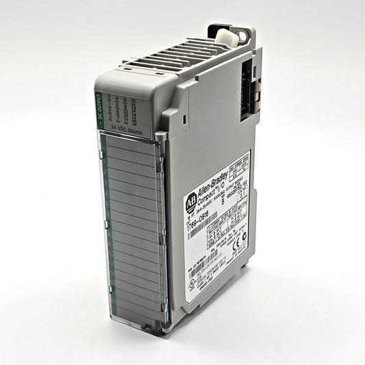 Allen-Bradley 1769-OB16 Series B Compact I/O 16-point 24VDC sourcing output module for CompactLogix PLC systems