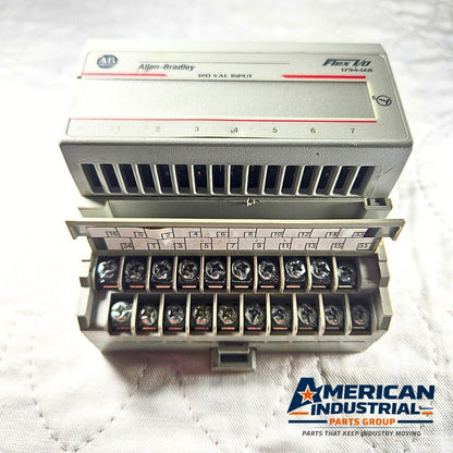 Allen-Bradley 1794-IA8 FLEX I/O 8-point 120VAC input module for PLC automation systems and control panels