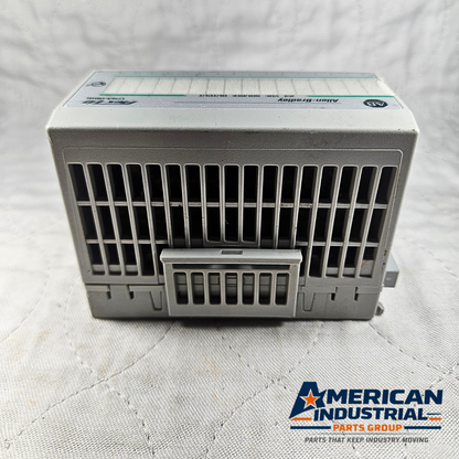 Allen-Bradley 1794-OB16 output module for industrial automation and MRO PLC I/O applications. American Industrial Parts Group.