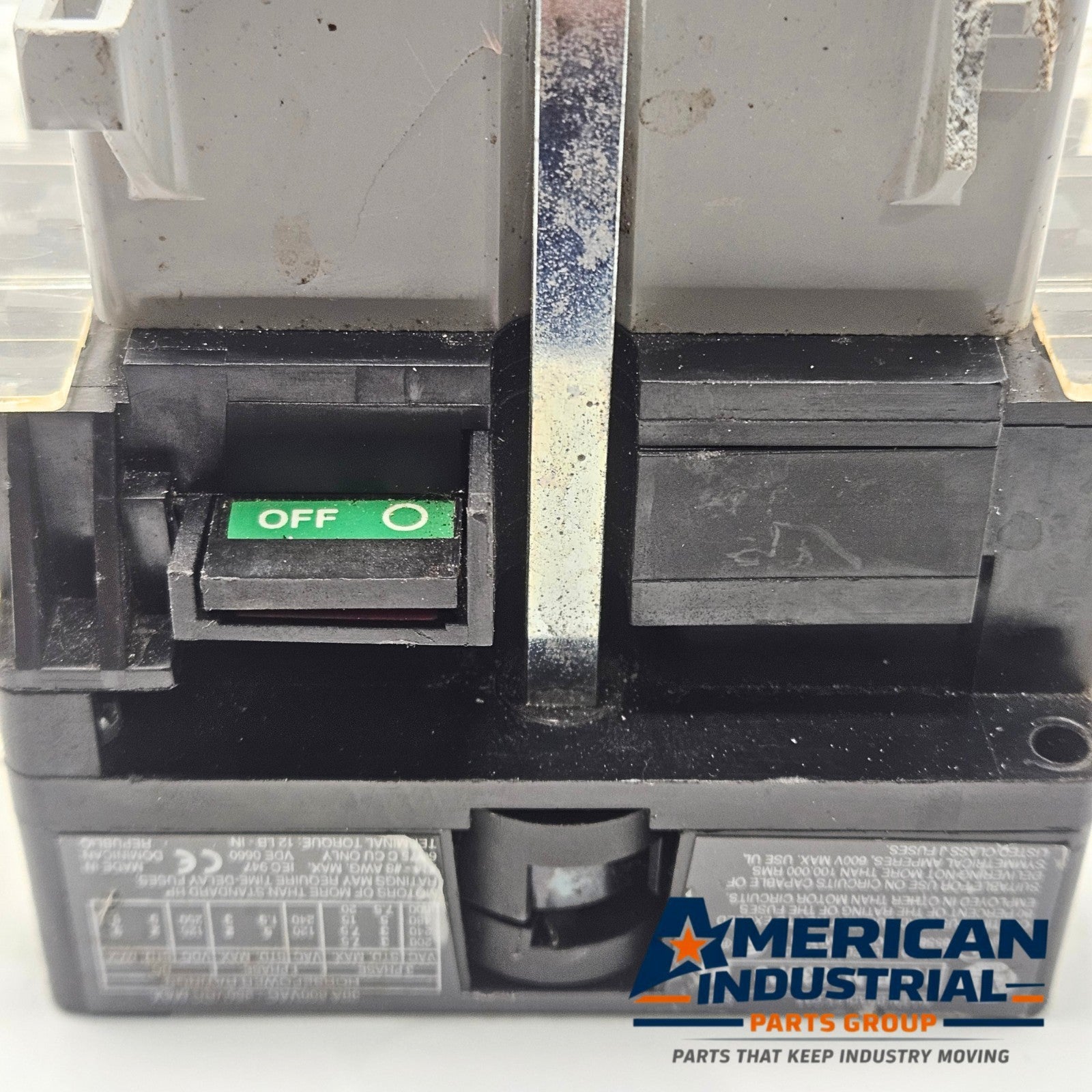 Allen-Bradley 194R-NJ030P3 fused disconnect switch for industrial automation and MRO applications. American Industrial Parts Group.