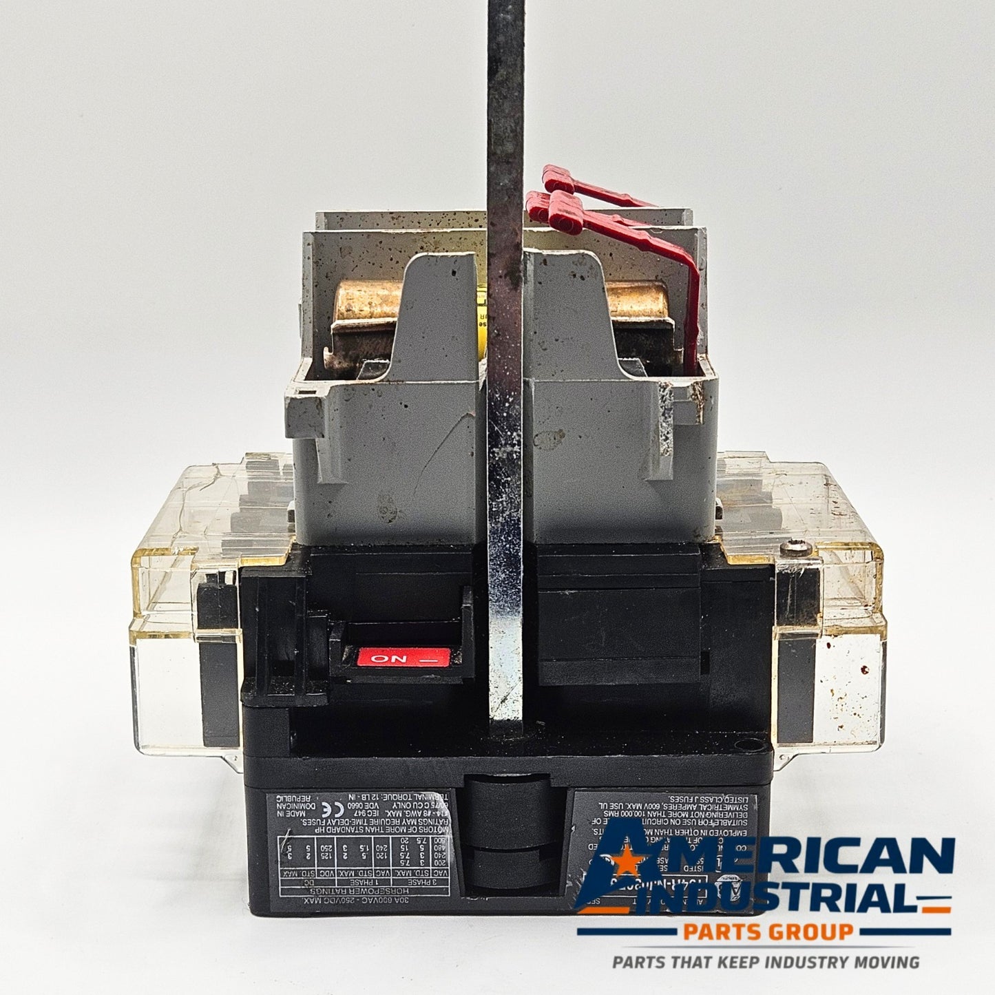 Allen-Bradley 194R-NJ030P3 fused disconnect switch for industrial automation and MRO applications. American Industrial Parts Group.