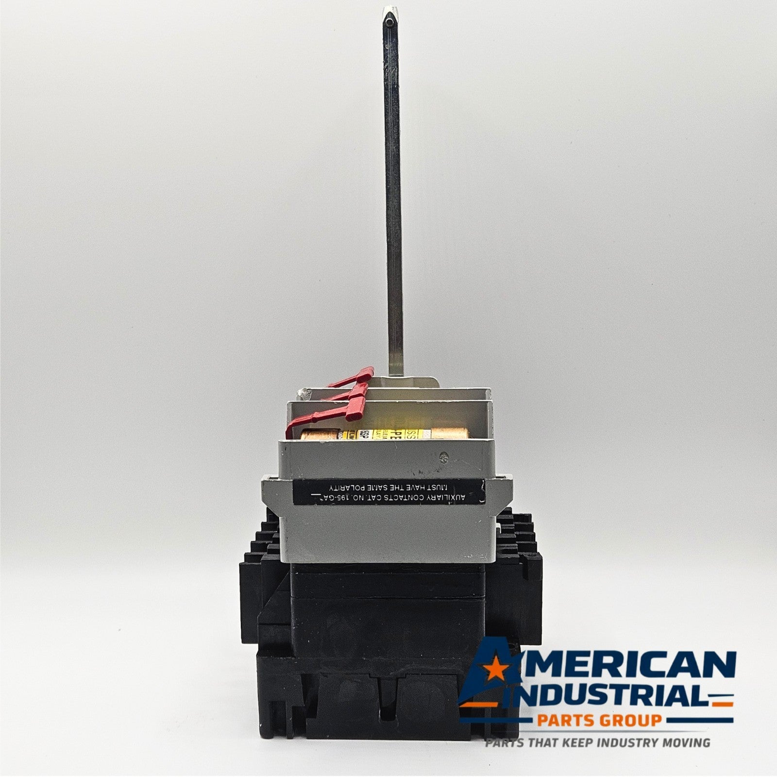 Allen-Bradley 194R-NJ030P3 fused molded case switch with Buss LPJ-15SP fuses for industrial electrical panels and motor disconnect applications