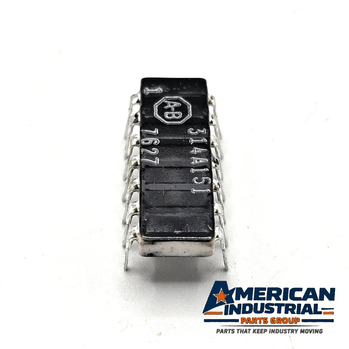 Allen-Bradley 314A151 150 ohm 2% thick-film resistor network 14-pin DIP for industrial circuit board repair and replacement