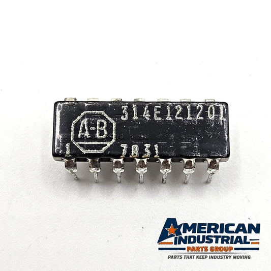 Allen-Bradley 314E121201 120/200 ohm cermet line termination network 14-pin ceramic DIP for TTL and ECL circuit repair