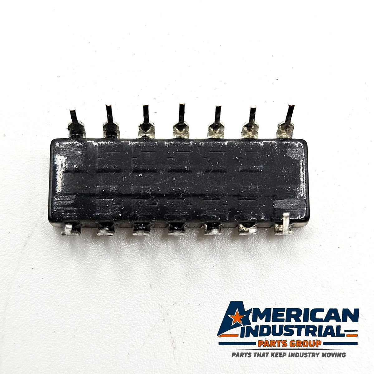 Allen-Bradley 314E121201 120/200 ohm cermet line termination network 14-pin ceramic DIP for TTL and ECL circuit repair