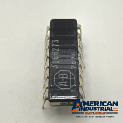 Allen-Bradley 316B273 27K ohm bussed fixed-film resistor network 16-pin ceramic DIP for circuit board and electronic equipment repair