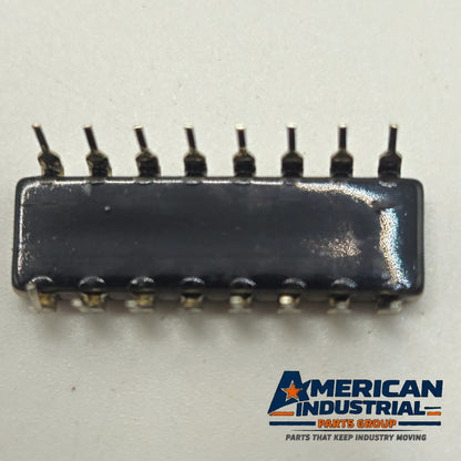 Allen-Bradley 316B273 27K ohm bussed fixed-film resistor network 16-pin ceramic DIP for circuit board and electronic equipment repair