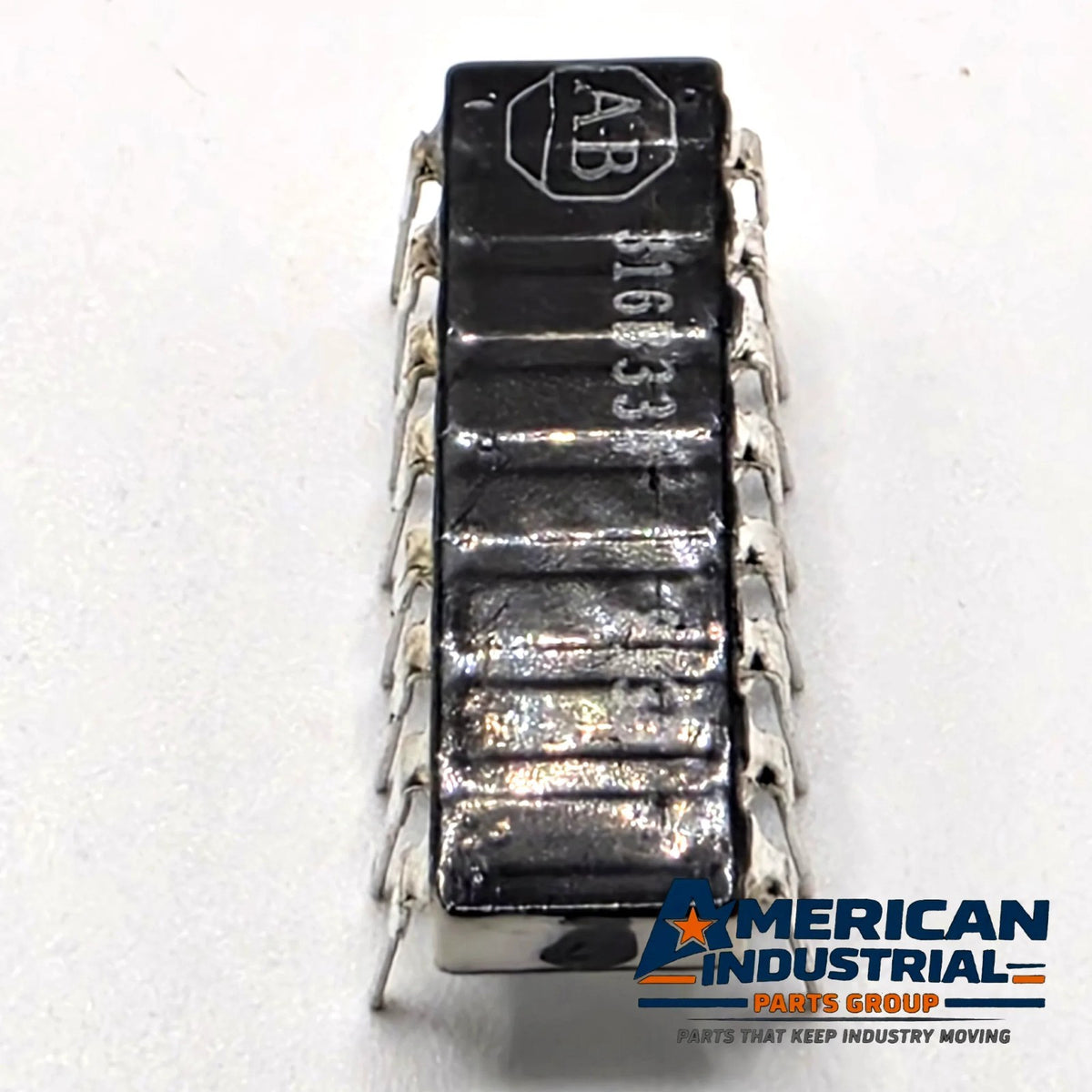 Allen-Bradley 316B334 330K ohm isolated resistor network DIP-16 from American Industrial Parts Group