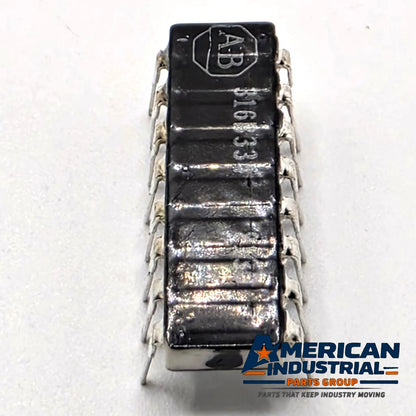 Allen-Bradley 316B334 330K ohm isolated resistor network DIP-16 from American Industrial Parts Group
