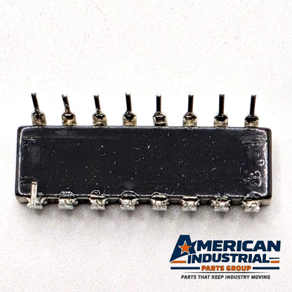 Allen-Bradley 316B334 330K ohm isolated resistor network DIP-16 from American Industrial Parts Group