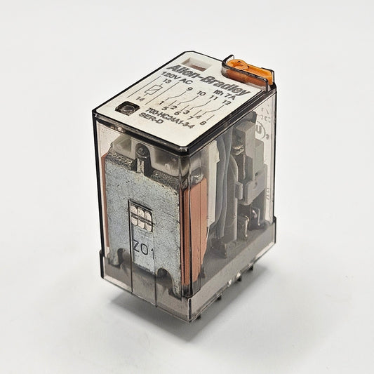 Allen-Bradley 700-HC24A1-3-4 general purpose relay overview, 120V AC 7A industrial automation MRO control relay. American Industrial Parts Group.