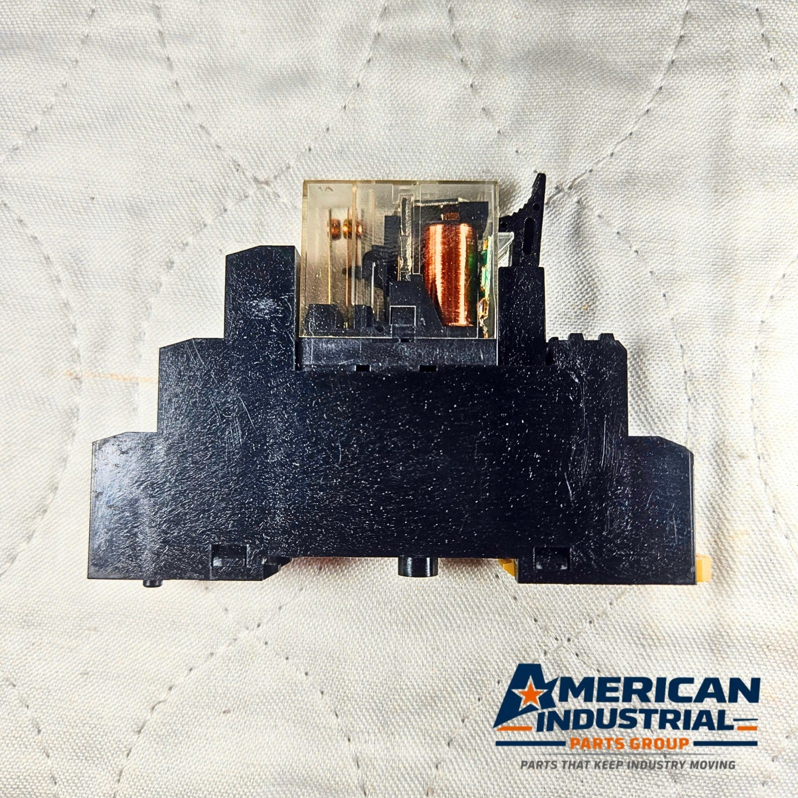 Allen-Bradley 700-HN121 relay with socket base 120VAC coil for industrial control panels and automation systems