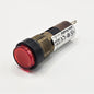 Allen-Bradley 800A-L Series B red pilot light 2V-250V for industrial control panels and automation systems