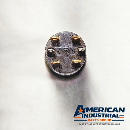 Allen-Bradley 800A-T Series B green maintained push button 30mm oil-tight for industrial control panels and motor control