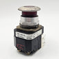 Allen-Bradley 800T-FXP16D4 red illuminated mushroom push-pull push button for industrial control panels and motor control systems
