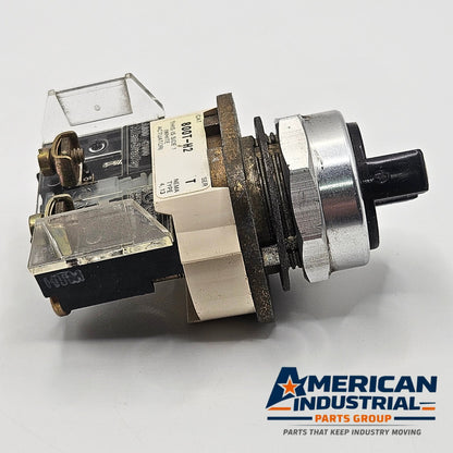 Allen-Bradley 800T-H2 Series T 30mm 2-position selector switch for industrial control panel operation