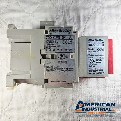 Allen-Bradley Guardmaster A31 700-CF310D 100S-F safety relay for machine safety systems and industrial automation