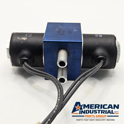 Allied Airmatic 24VDC solenoid valve for industrial automation and MRO applications. American Industrial Parts Group.