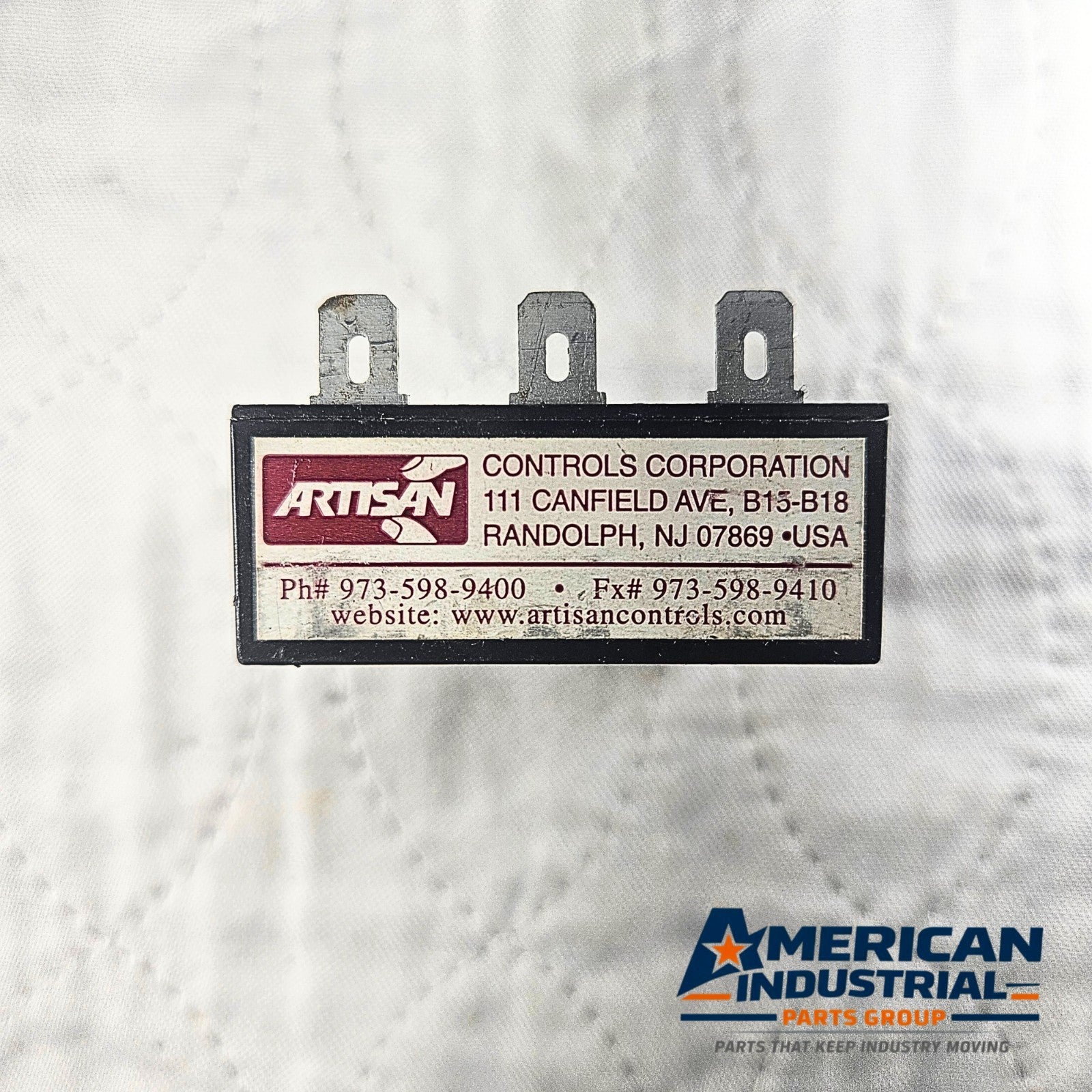 Artisan Controls 4300F-2-2-B interval timer 12VDC 1A 2-second delay for industrial control panels and automation systems