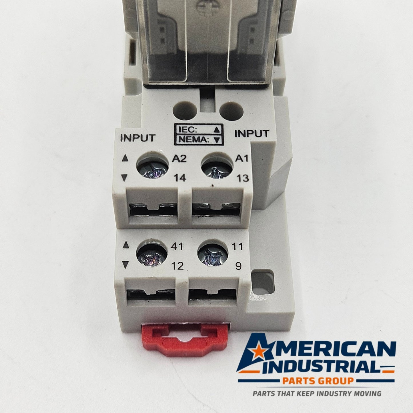 AutomationDirect 782-2C-24D relay with 782-2C-SKT socket base 24VDC 8-pin for industrial control panels and automation systems