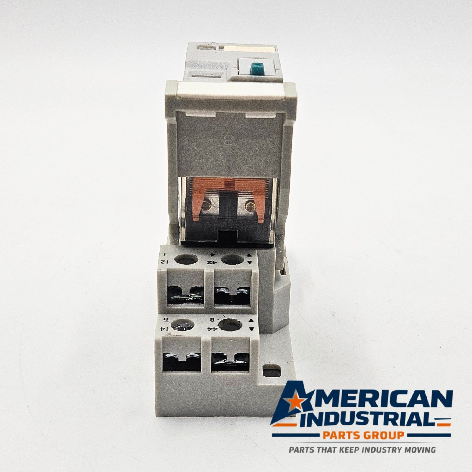 AutomationDirect 782-2C-24D relay with 782-2C-SKT socket base 24VDC 8-pin for industrial control panels and automation systems