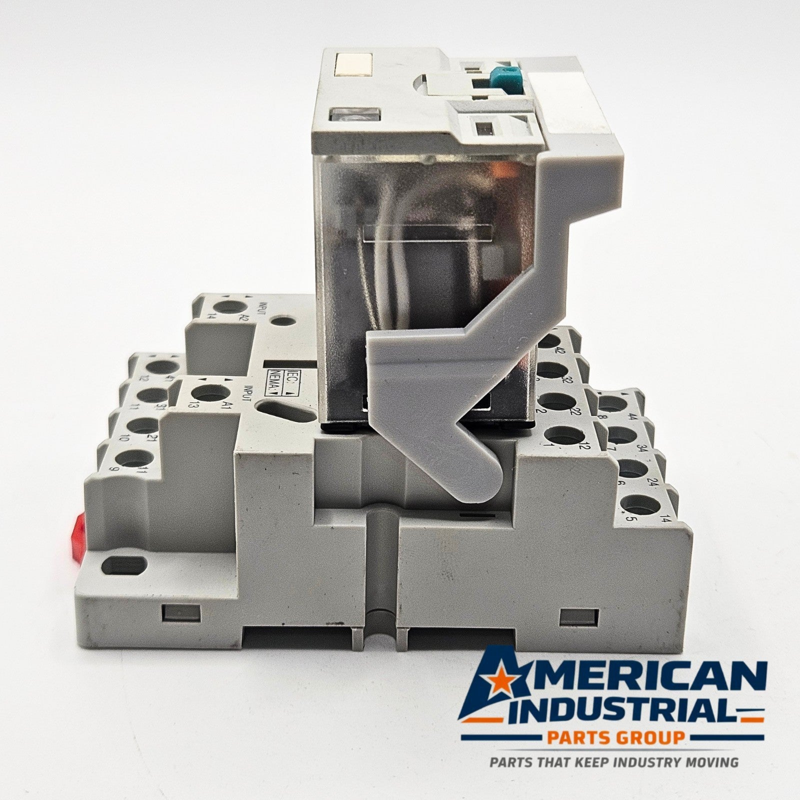 AutomationDirect 784-4C-24D 4PDT relay with 784-4C-SKT-1 socket 24VDC for industrial control panels and automation systems