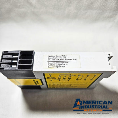 Banner AT-FM-10K machine safety relay for industrial automation and MRO applications. American Industrial Parts Group.