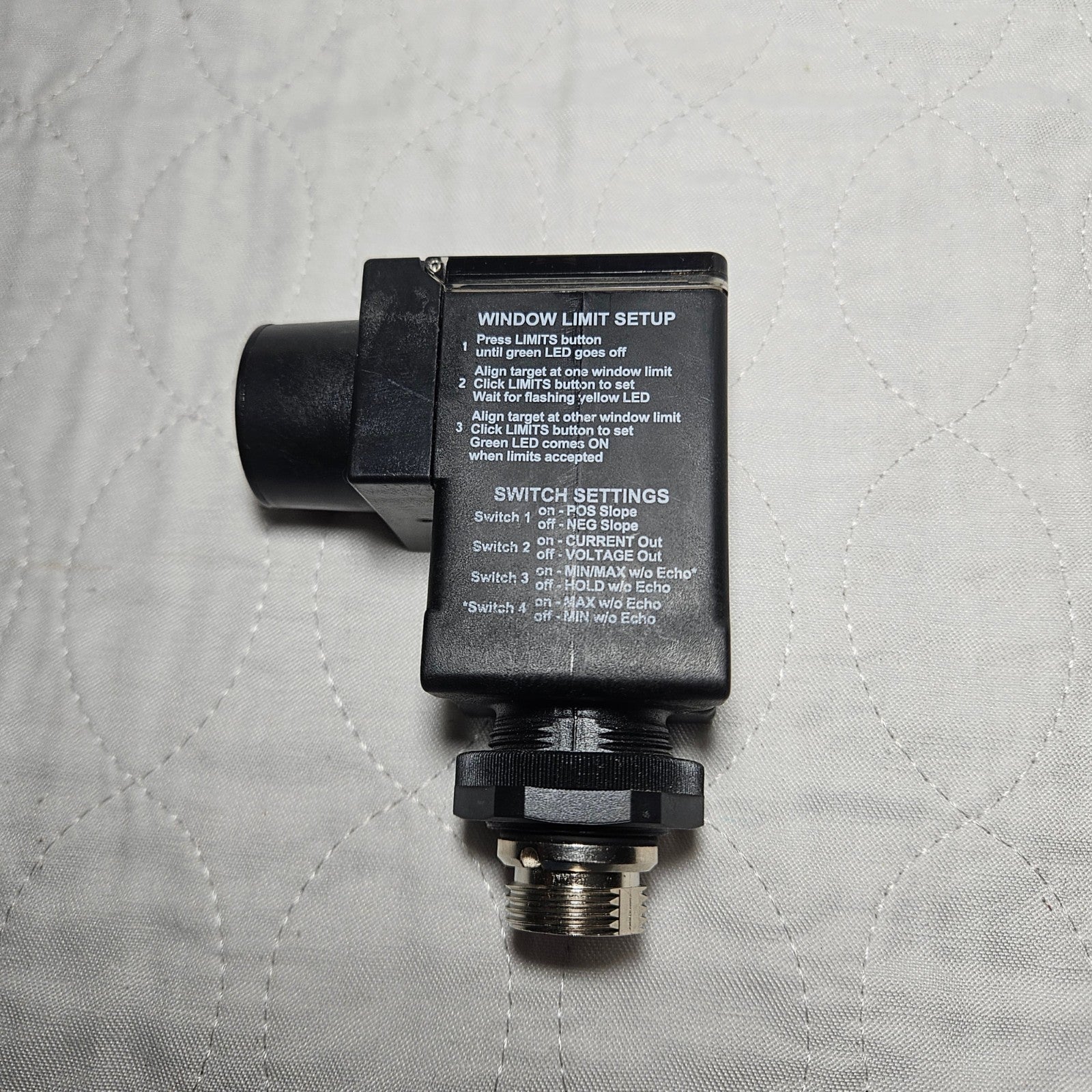 Banner ultrasonic sensor for industrial automation and MRO applications. American Industrial Parts Group.