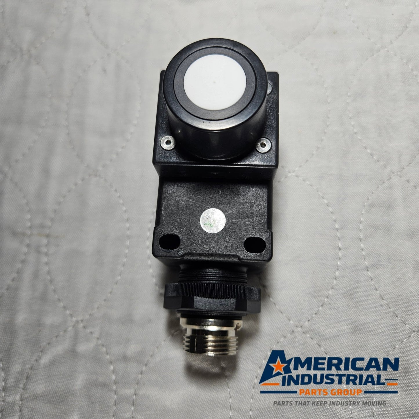 Banner ultrasonic sensor for industrial automation and MRO applications. American Industrial Parts Group.