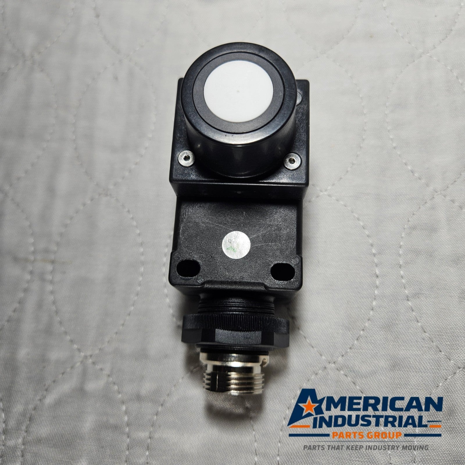 Banner ultrasonic sensor for industrial automation and MRO applications. American Industrial Parts Group.