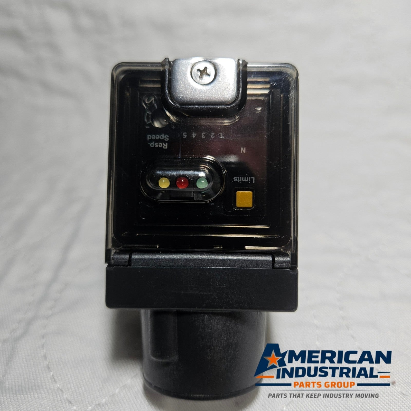 Banner ultrasonic sensor for industrial automation and MRO applications. American Industrial Parts Group.