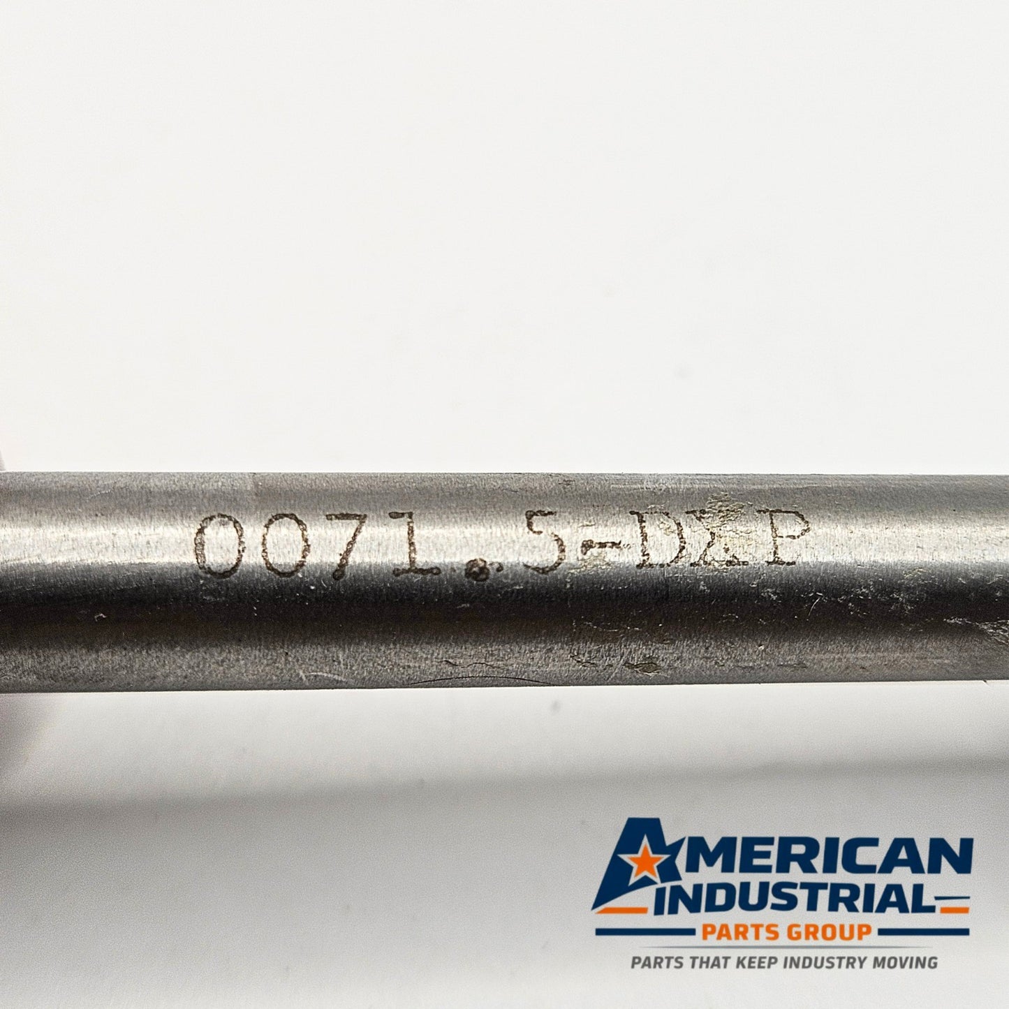 Bimba 0071.5-DXP pneumatic cylinder label view for industrial automation and MRO air system applications. American Industrial Parts Group.