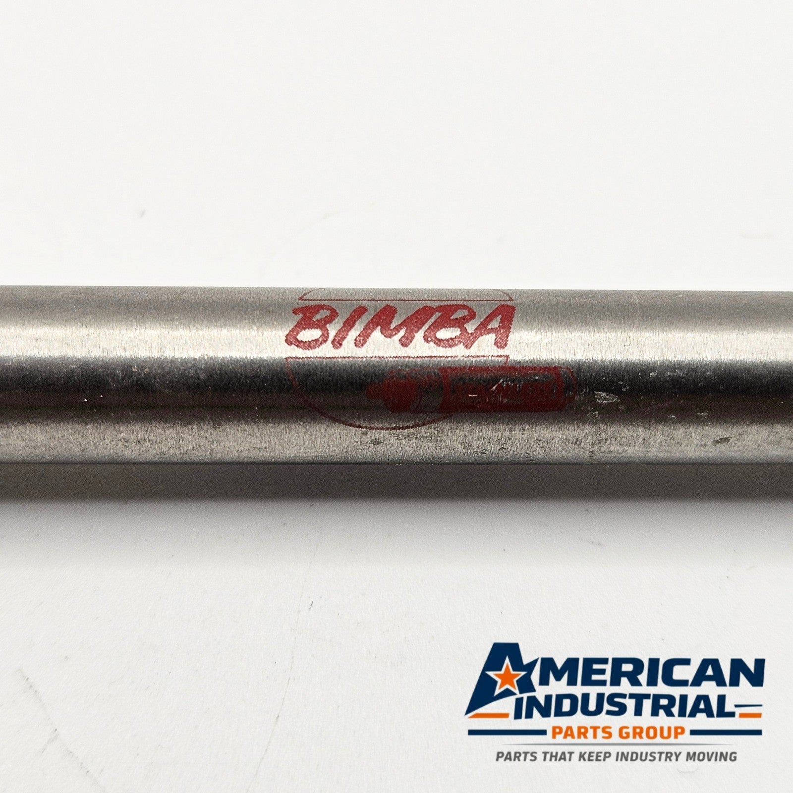 Bimba 0071.5-DXP pneumatic cylinder side view for industrial automation and MRO air system applications. American Industrial Parts Group.