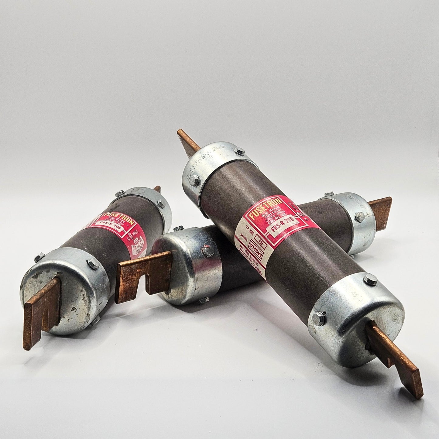Bussmann FRS-R-200 time delay fuse for industrial automation and MRO applications. American Industrial Parts Group.